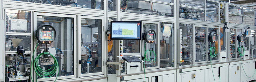Automatisierte Montage- und Laseranlage für Dieseleinspritzkomponenten